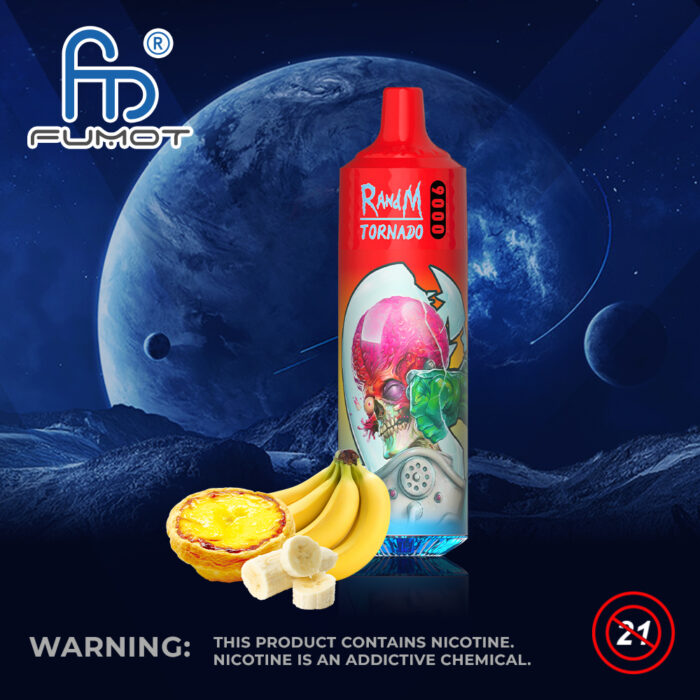 Banana-Randm Tornado 9000-Kasumivape Banana-Randm Tornado 9000-Kasumivape