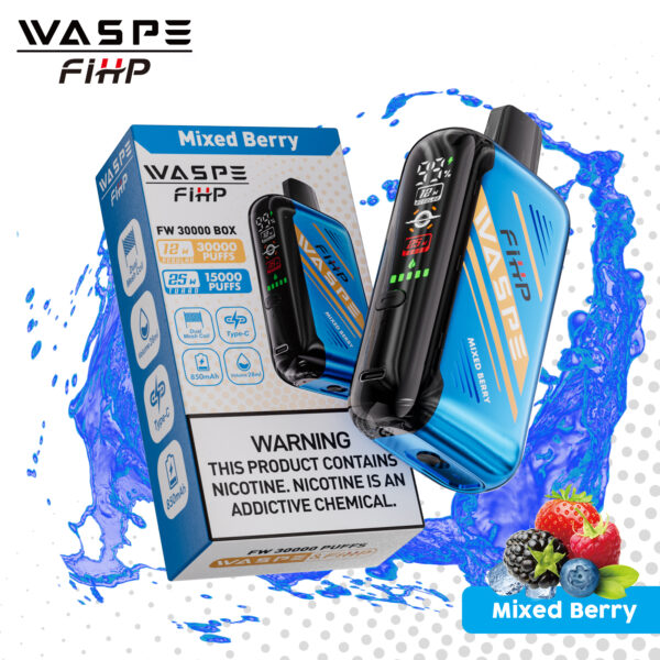 WASPE FW-30000 PUFF – Ultimate Dual-Mode Vaping Power - Image 2