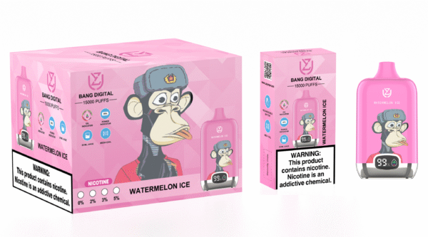 UZY Bang Digital 15000 PUFF–EU Warehouse, Redefining Long-Lasting Vaping - Image 10