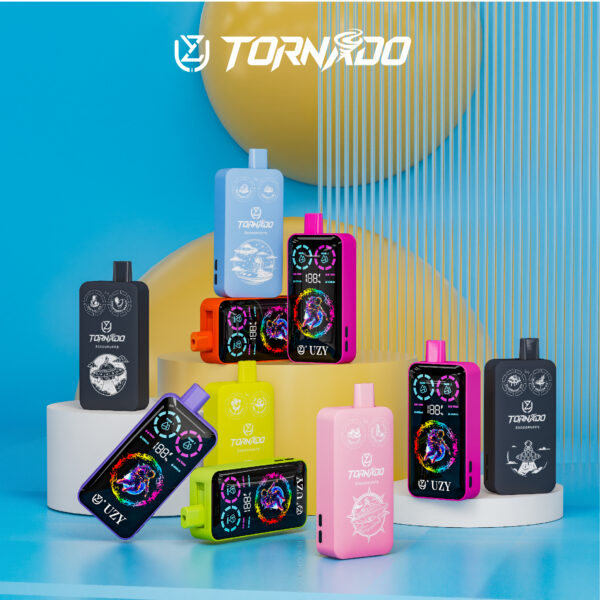 UZY TORNADO 30000 PUFF– Dual-Flavor Vaping Revolution - Image 2