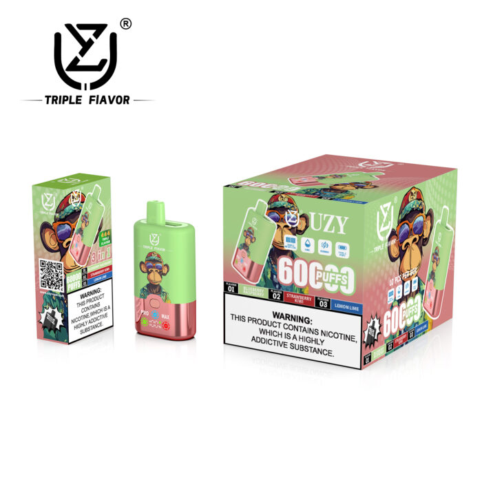 UZY Triple Flavor 60000 Kasumivape UZY Triple Flavor 60000 Kasumivape