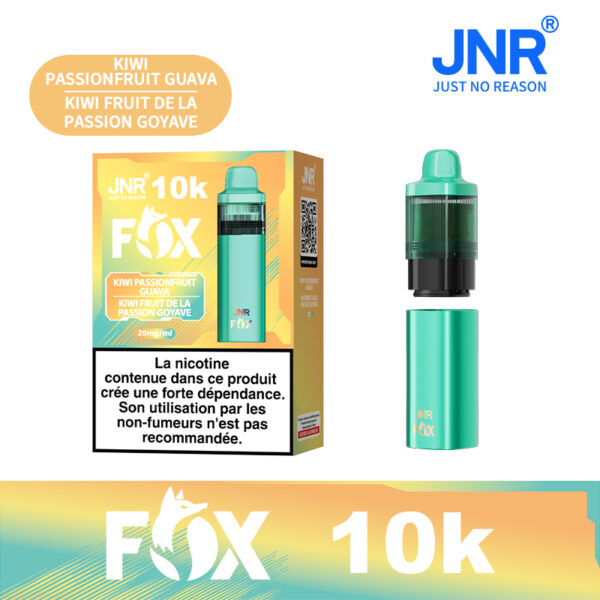 JNR FOX 10000 PUFF – 10000 Puffs, Dual Mesh Coil, Ultimate Vaping Pleasure - Image 12