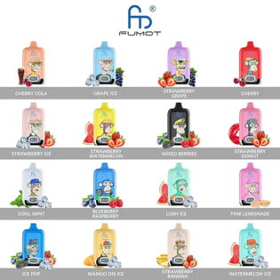 RandM Fumot Digital Box 12000 PUFF— EU Warehouse, Premium Vaping Without Limits