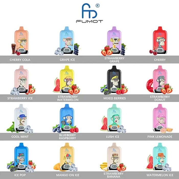 RandM Fumot Digital Box 12000 Kasumivape