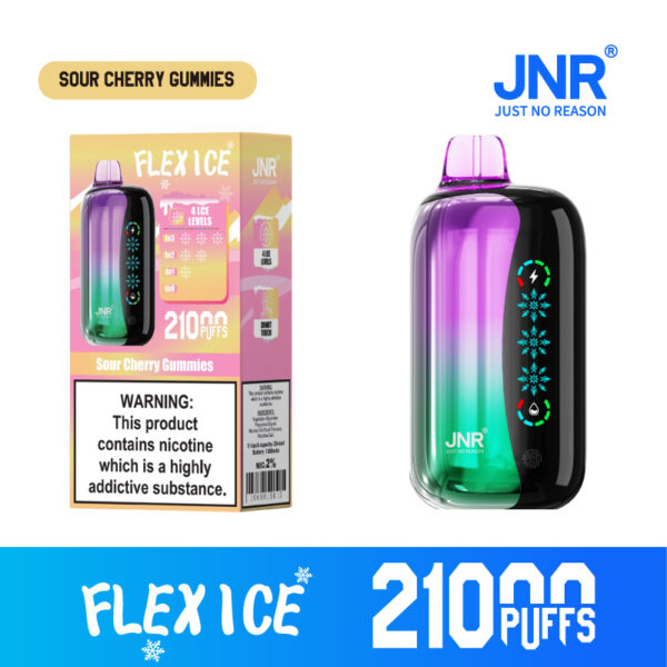 JNR FLEX ICE 21000 PUFF– Touch-Control Cooling, 21K Puffs of Pure Flavor Power - Image 14