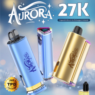 JNR AURORA 27000 PUFF – Bold Flavors, Massive Clouds, Endless Satisfaction