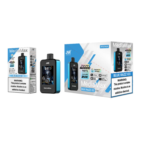JNR Media Max 40000 PUFF– Intelligent Design, Unmatched Performance - Image 6