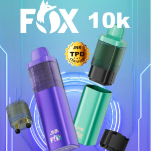 JNR FOX 10000 PUFF – 10000 Puffs, Dual Mesh Coil, Ultimate Vaping Pleasure