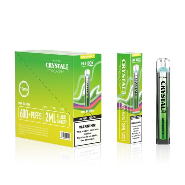 ELF BOX CRYSTAL 600 PUFF – Compact Power, 600 Puffs, Premium Flavors - Image 8
