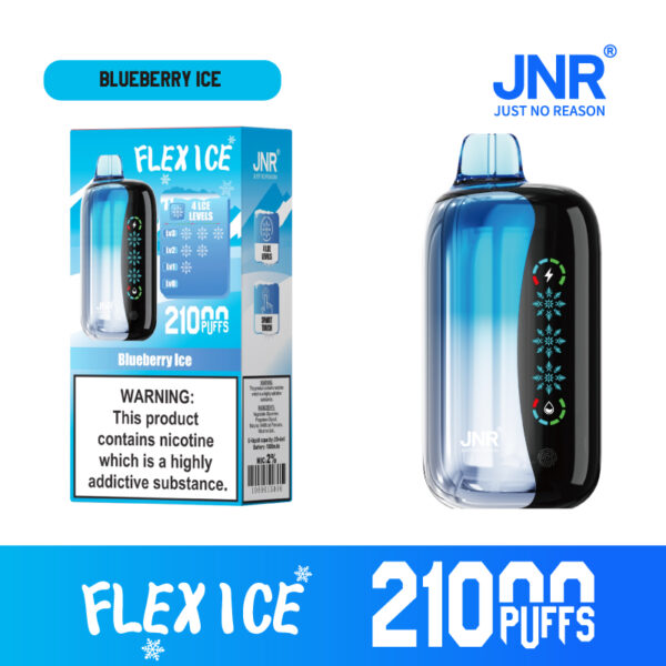 JNR FLEX ICE 21000 PUFF– Touch-Control Cooling, 21K Puffs of Pure Flavor Power - Image 4