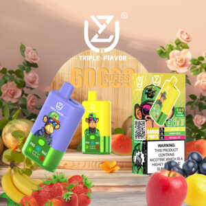 UZY Triple Flavor 60000 PUFF – EU Warehouse, Ultimate Vaping Power & Triple Taste Experience