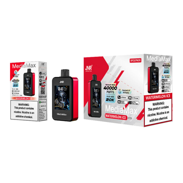 JNR Media Max 40000 PUFF– Intelligent Design, Unmatched Performance - Image 8