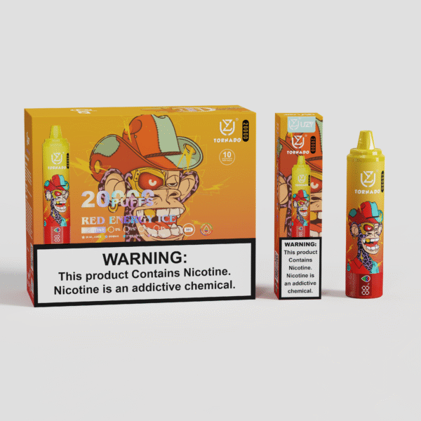 UZY TORNADO 20000 PUFF – EU Warehouse, 28ml E-liquid, 20K Smooth Hits - Image 5