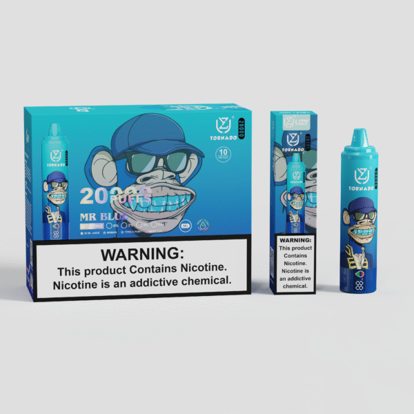 UZY TORNADO 20000 PUFF – EU Warehouse, 28ml E-liquid, 20K Smooth Hits - Image 6