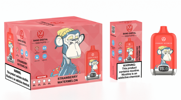 UZY Bang Digital 15000 PUFF–EU Warehouse, Redefining Long-Lasting Vaping - Image 15