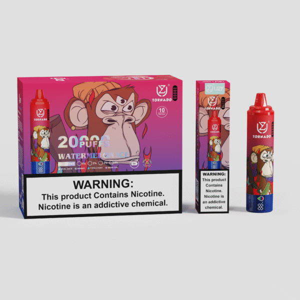 UZY TORNADO 20000 PUFF – EU Warehouse, 28ml E-liquid, 20K Smooth Hits - Image 7