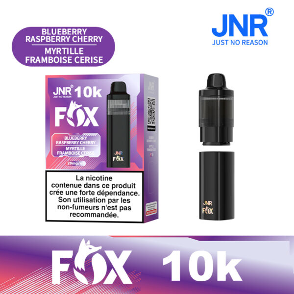 JNR FOX 10000 PUFF – 10000 Puffs, Dual Mesh Coil, Ultimate Vaping Pleasure - Image 8