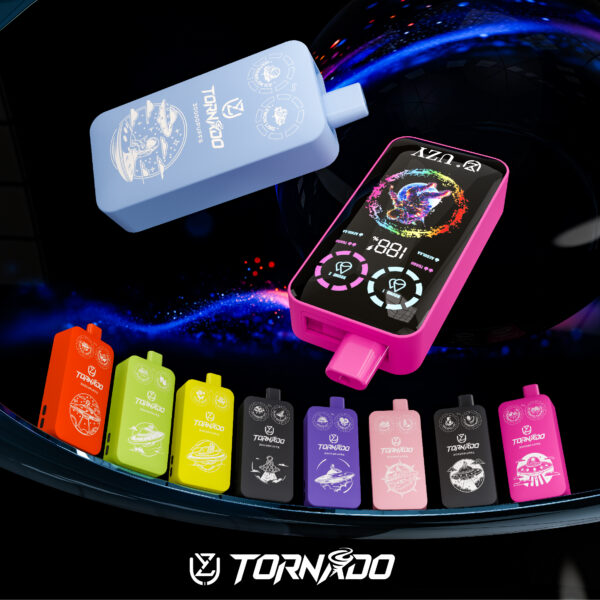 UZY TORNADO 30000 PUFF– Dual-Flavor Vaping Revolution - Image 7
