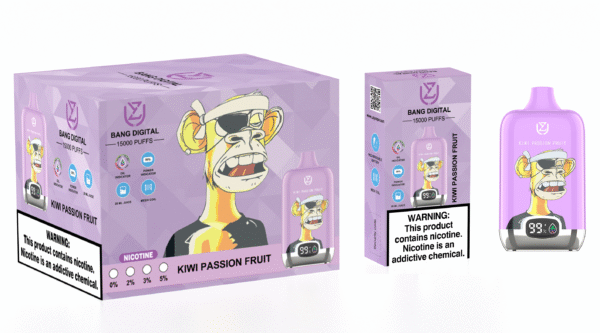 UZY Bang Digital 15000 PUFF–EU Warehouse, Redefining Long-Lasting Vaping - Image 17