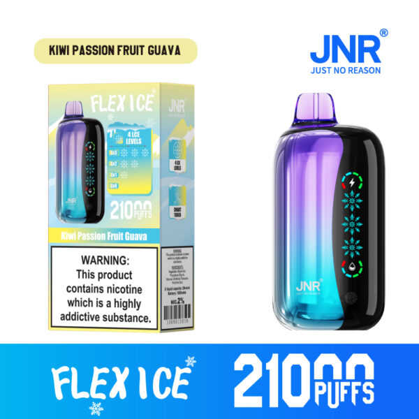 JNR FLEX ICE 21000 PUFF– Touch-Control Cooling, 21K Puffs of Pure Flavor Power - Image 10