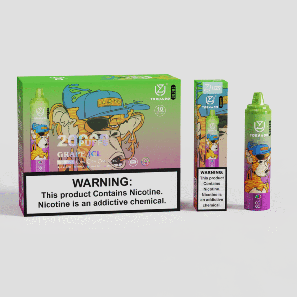 UZY TORNADO 20000 PUFF – EU Warehouse, 28ml E-liquid, 20K Smooth Hits - Image 10