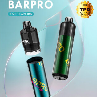 JNR Barpro 10000 PUFF– High-Capacity Vape with 2+10ml Pod & Smart Breathing Light