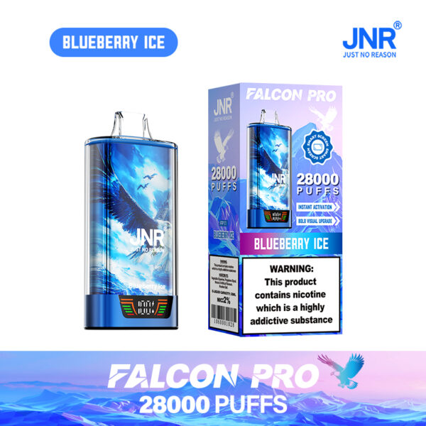 JNR Falcon Pro 28000 PUFF – 30ml E-liquid, 28,000 Puffs of Excellence - Image 4