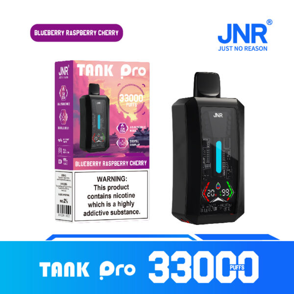 JNR TANK PRO 33000 PUFF– 33K Puffs of Intense Flavor and Ultimate Power - Image 5