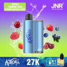 Blueberry-Raspberry-Cherry蓝莓树莓车厘子-JNR AURORA 27000 PUFF-Kasumivape