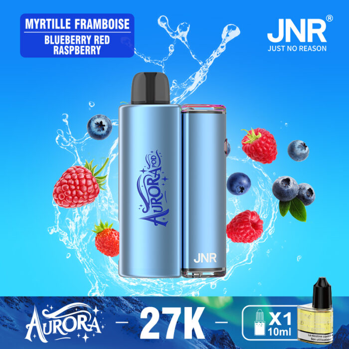 Blueberry-Red-Raspberry蓝莓红树莓-JNR AURORA 27000 PUFF-Kasumivape