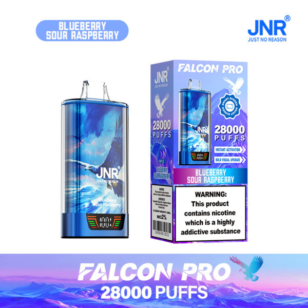 JNR Falcon Pro 28000 PUFF – 30ml E-liquid, 28,000 Puffs of Excellence - Image 6