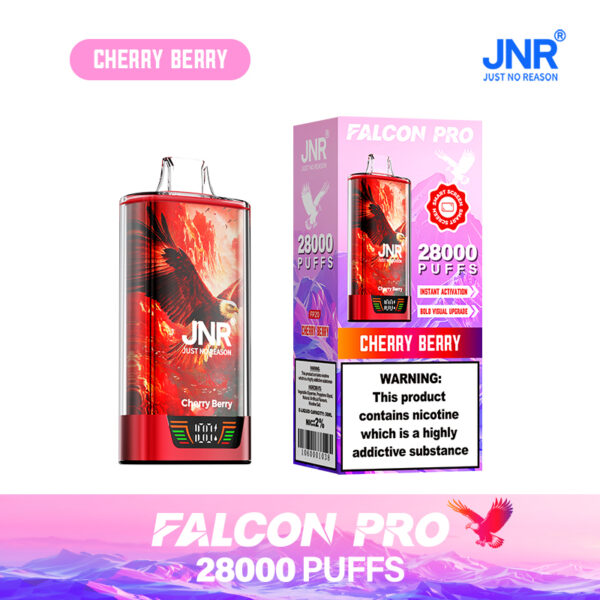 JNR Falcon Pro 28000 PUFF – 30ml E-liquid, 28,000 Puffs of Excellence - Image 7