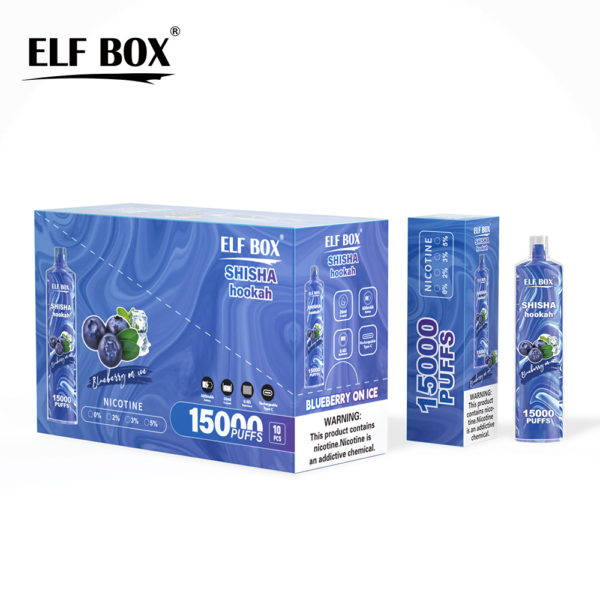 ELF BOX LS 15000 PUFF– 15,000 Puffs, 26ml E-liquid, Mesh Coil, Rechargeable Vape - Image 10