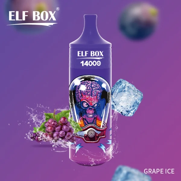 ELF BOX RGB 14000 PRO PUFF– 14,000 Puffs, Mesh Coil 1.0Ω, LED Display, Rechargeable Type-C - Image 6