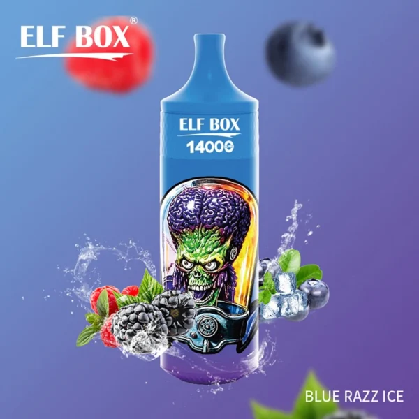 ELF BOX RGB 14000 PRO PUFF– 14,000 Puffs, Mesh Coil 1.0Ω, LED Display, Rechargeable Type-C - Image 8
