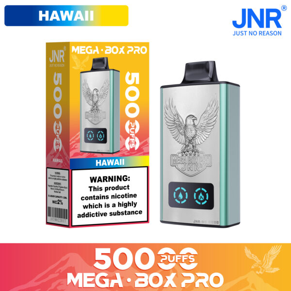 JNR Mega Box Pro 50000 PUFF – Ultimate 50K Puffs, Dual Mesh, 54ml E-Liquid Vape - Image 10