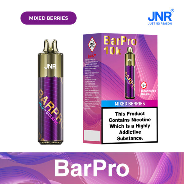 JNR Barpro 10000 PUFF– High-Capacity Vape with 2+10ml Pod & Smart Breathing Light - Image 6