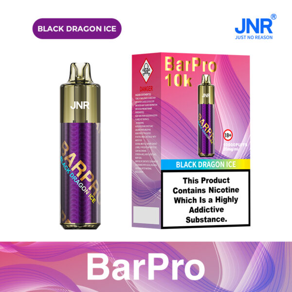 JNR Barpro 10000 PUFF– High-Capacity Vape with 2+10ml Pod & Smart Breathing Light - Image 9