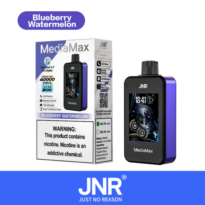 JNR Media Max 40000 Puffs-Blueberry Watermelon-Disposable Vape-ultravape