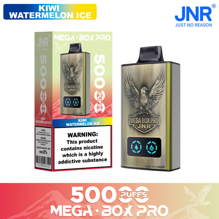 KIWI WATERMELON ICE-JNR Mega box Pro 50000 PUFF-Kasumivape