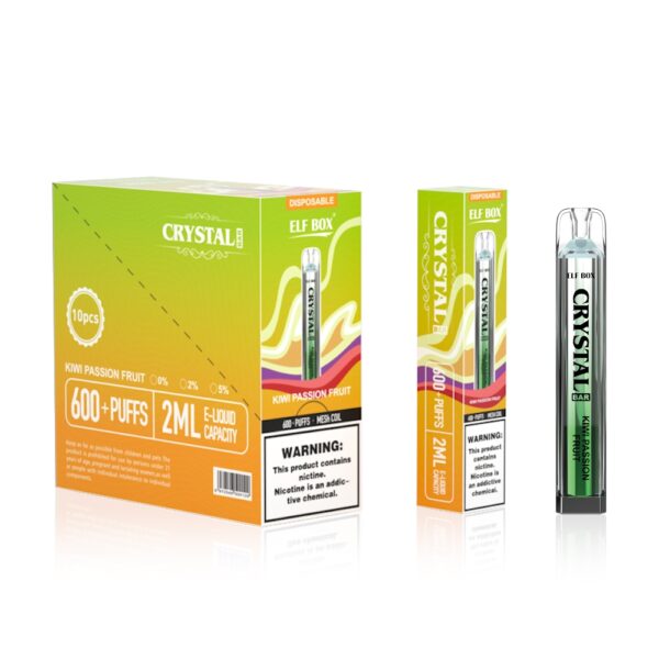 ELF BOX CRYSTAL 600 PUFF – Compact Power, 600 Puffs, Premium Flavors - Image 3
