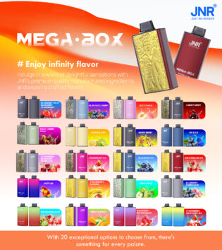 JNR Mega Box 25000 PUFF– Premium Vaping, Maximum Satisfaction