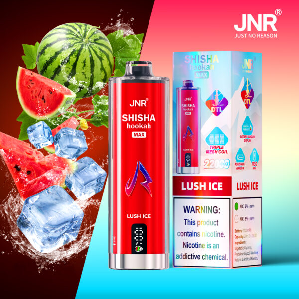 JNR SHISHA MAX 22000 PUFF– 22K Puffs of Rich, Smooth Flavor - Image 10