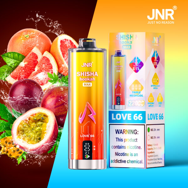 JNR SHISHA MAX 22000 PUFF– 22K Puffs of Rich, Smooth Flavor - Image 12