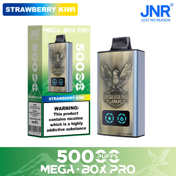 JNR Mega Box Pro 50000 PUFF – Ultimate 50K Puffs, Dual Mesh, 54ml E-Liquid Vape - Image 16