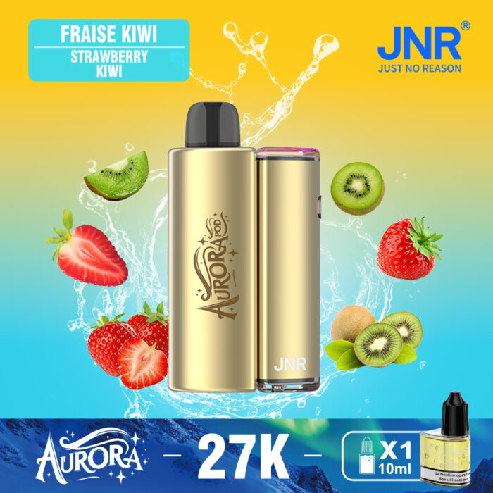 Strawberry-Kiwi草莓奇异果-JNR AURORA 27000 PUFF-Kasumivape