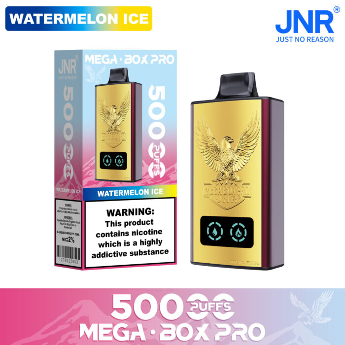 WATERMELON ICE-JNR Mega box Pro 50000 PUFF-Kasumivape