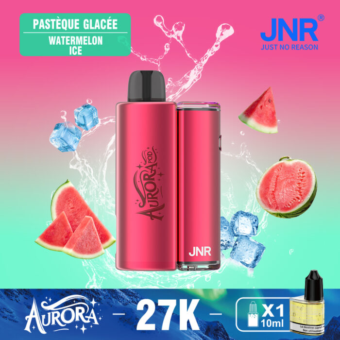 Watermelon-lce西瓜冰-JNR AURORA 27000 PUFF-Kasumivape