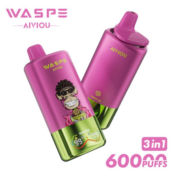 WASPE 3 in 1 60000 PUFF – Triple Flavor, Endless Enjoyment - Image 5