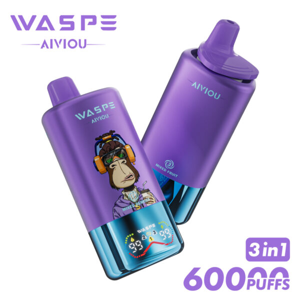 WASPE 3 in 1 60000 PUFF – Triple Flavor, Endless Enjoyment - Image 10